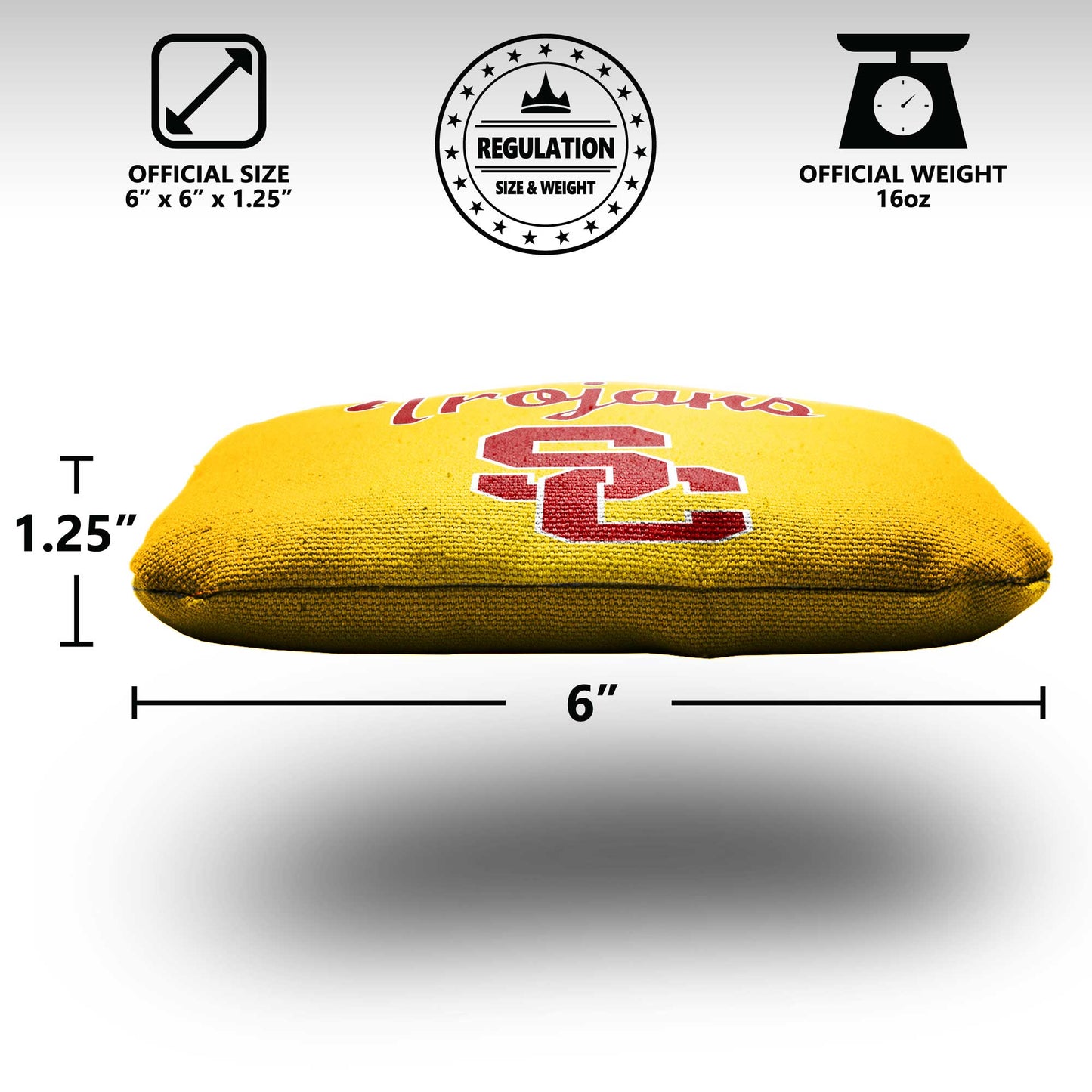 University of Southern California Cornhole Bags - 8 Cornhole Bags