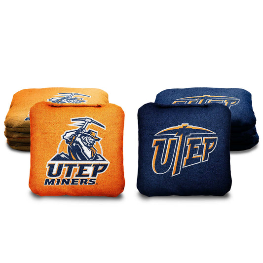 University of Texas El Paso Cornhole Bags - 8 Cornhole Bags