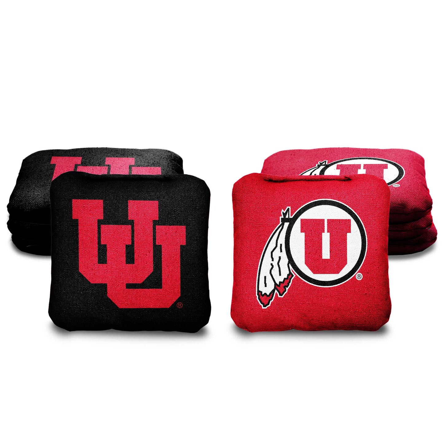 University of Utah Cornhole Bags - 8 Cornhole Bags