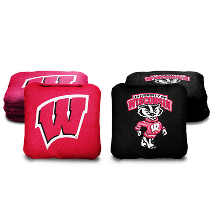 University of Wisconsin Cornhole Bags - 8 Cornhole Bags