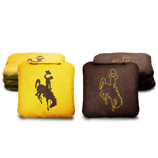 University of Wyoming Cornhole Bags - 8 Cornhole Bags