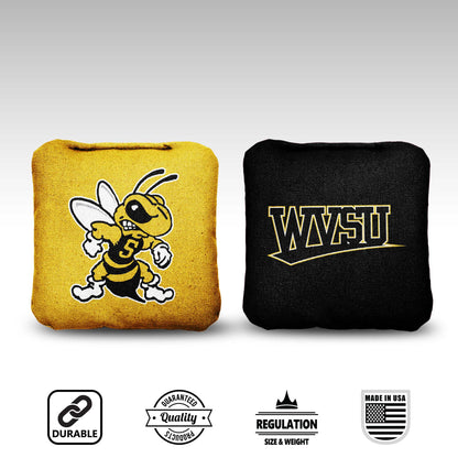 West Virginia State Cornhole Bags - 8 Cornhole Bags