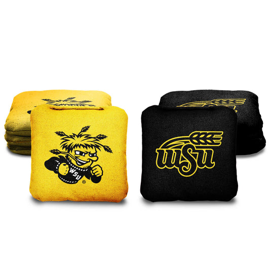 Wichita State University Cornhole Bags - 8 Cornhole Bags