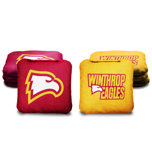 Winthrop University Cornhole Bags - 8 Cornhole Bags