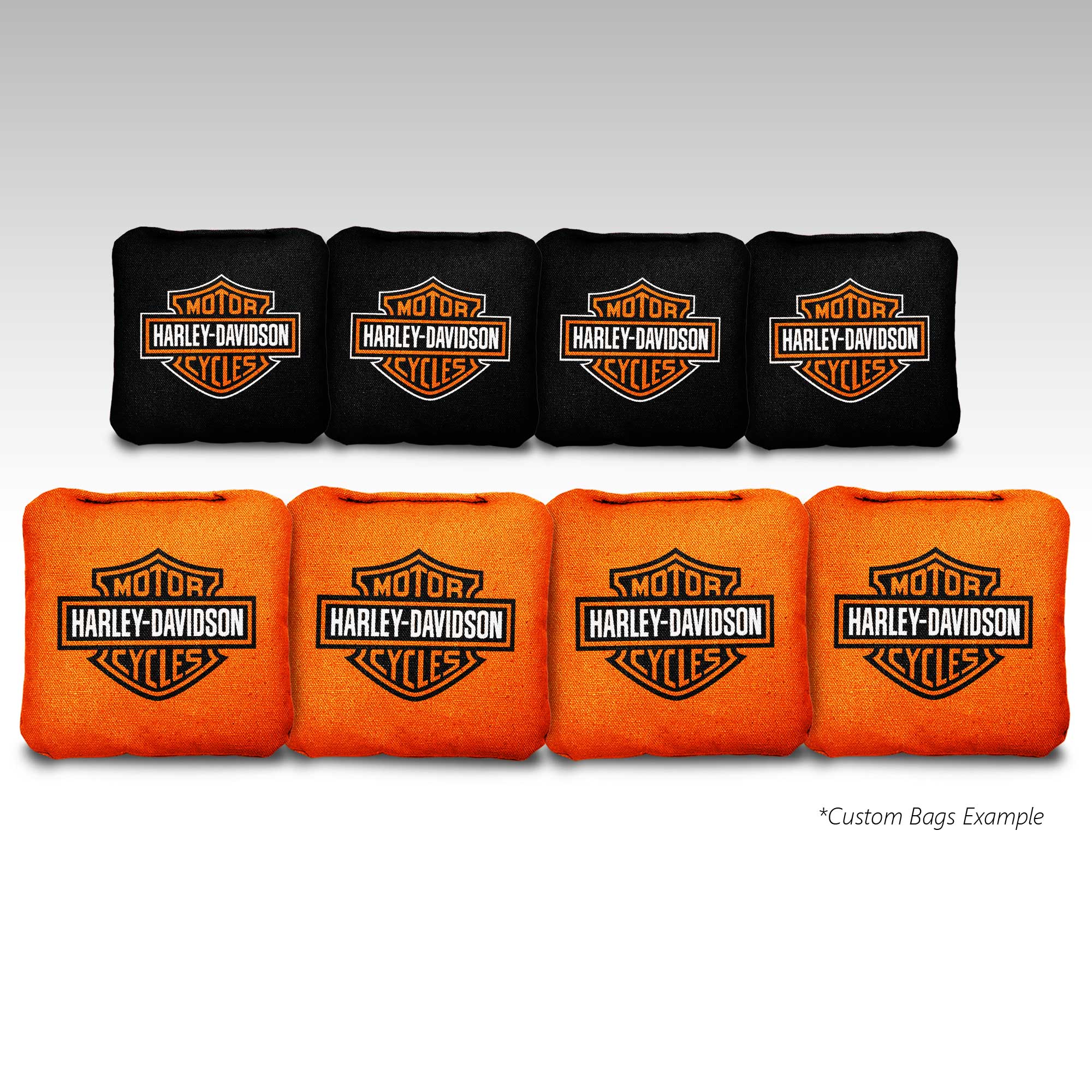 New york monuments themed custom cornhole bags set of 8 - made in the usa! corn or good all weather plastic resin filled