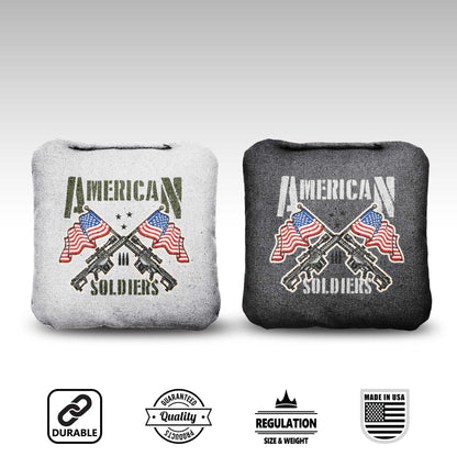 The American Powers - 8 Cornhole Bags