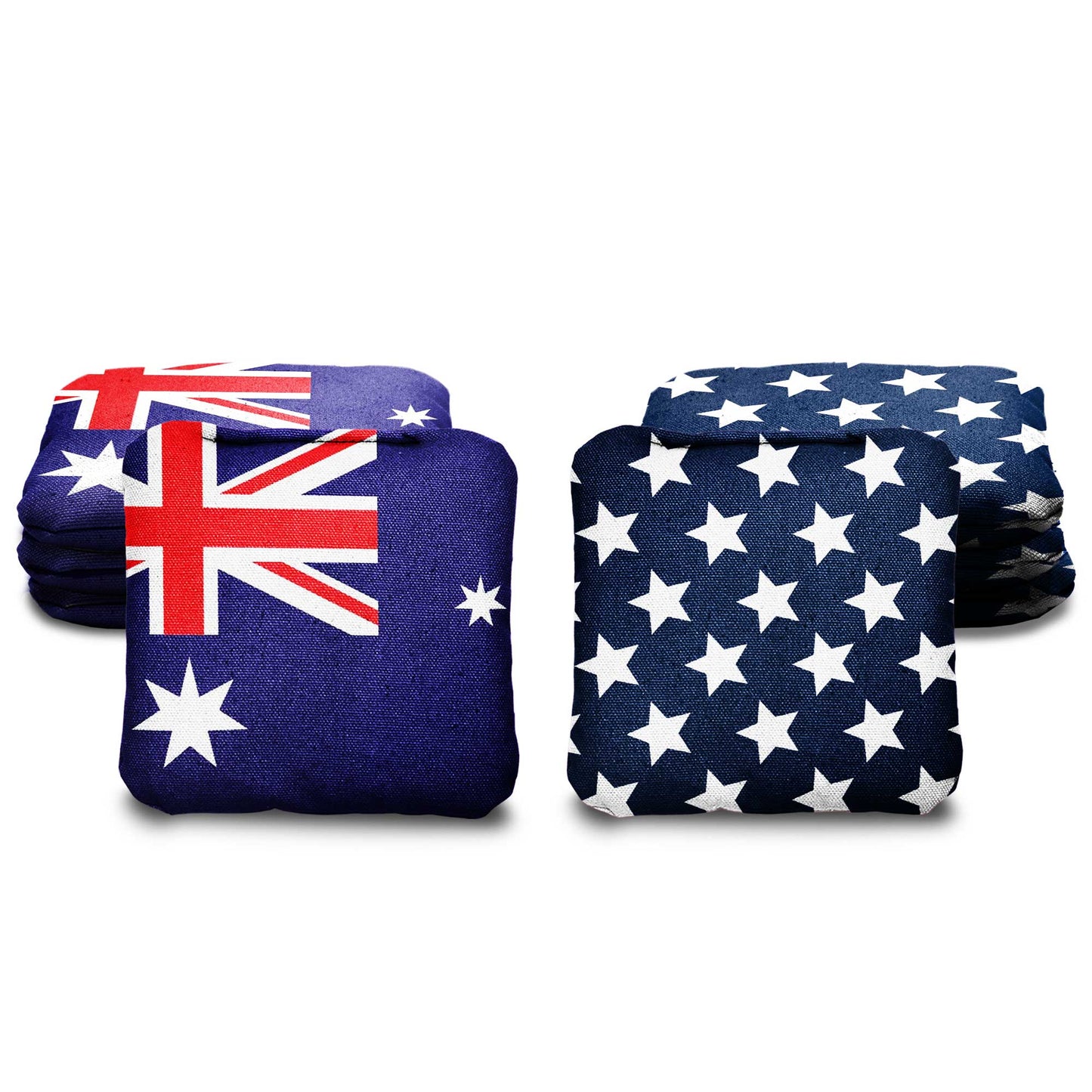 The Aussies and Mericas - 8 Cornhole Bags