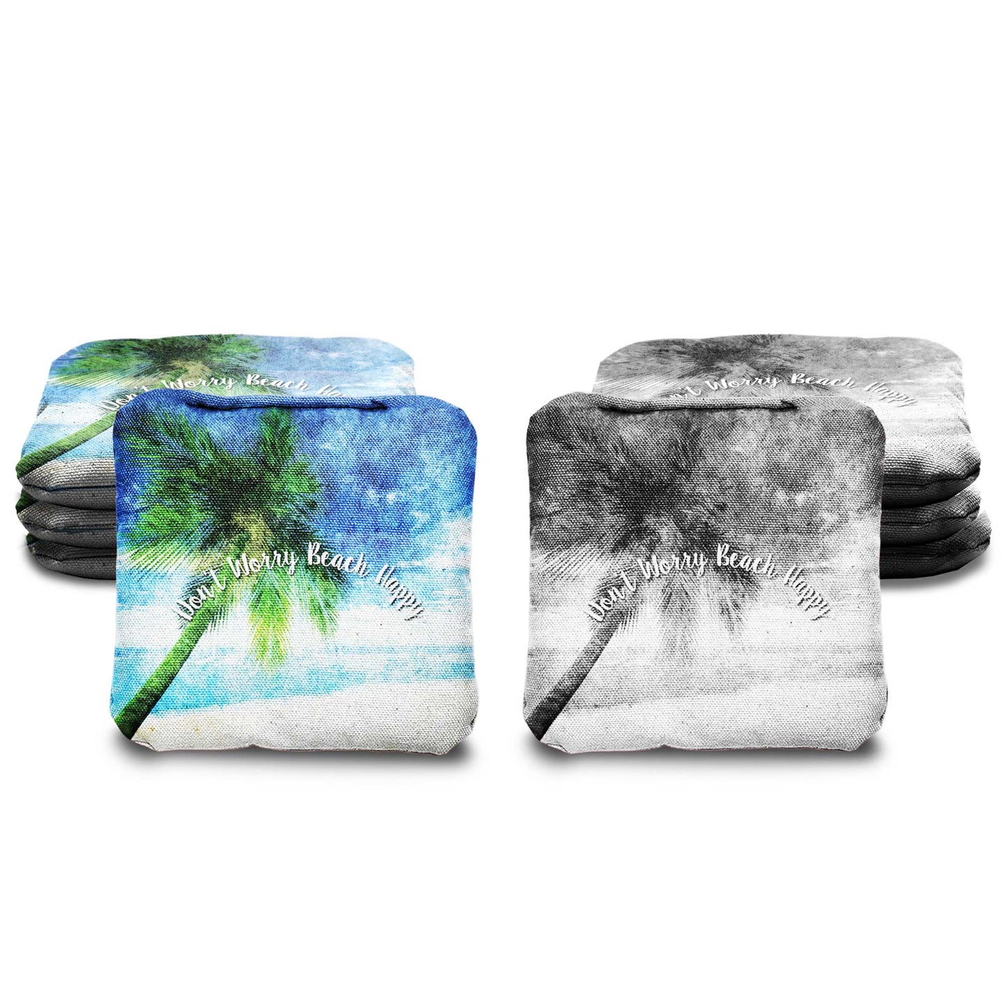 The Beach Happys - 8 Cornhole Bags