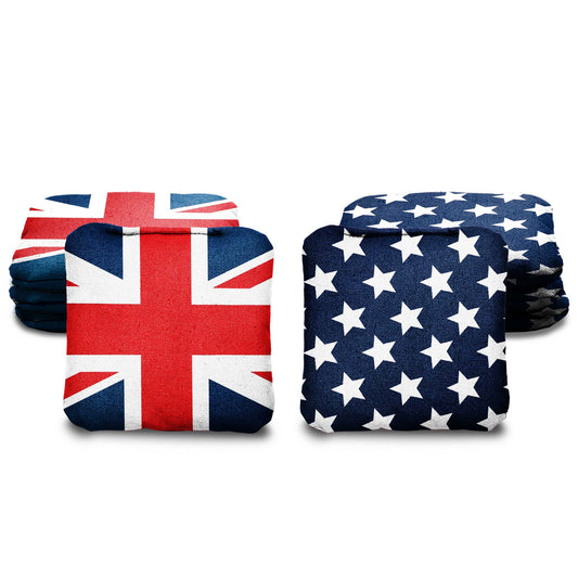 The Brits and Mericas - 8 Cornhole Bags