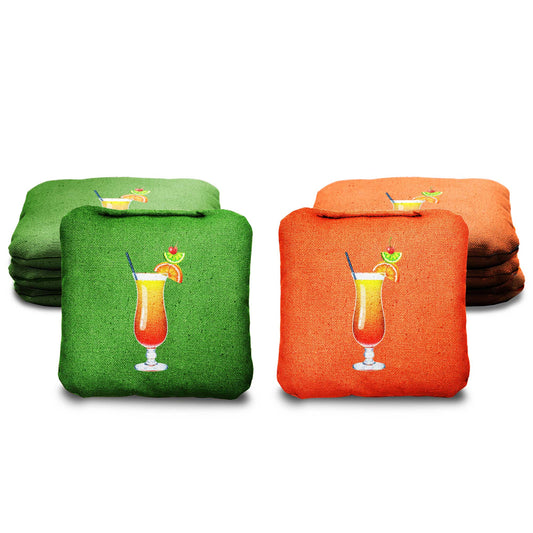 The Cocktail Paradises - 8 Cornhole Bags