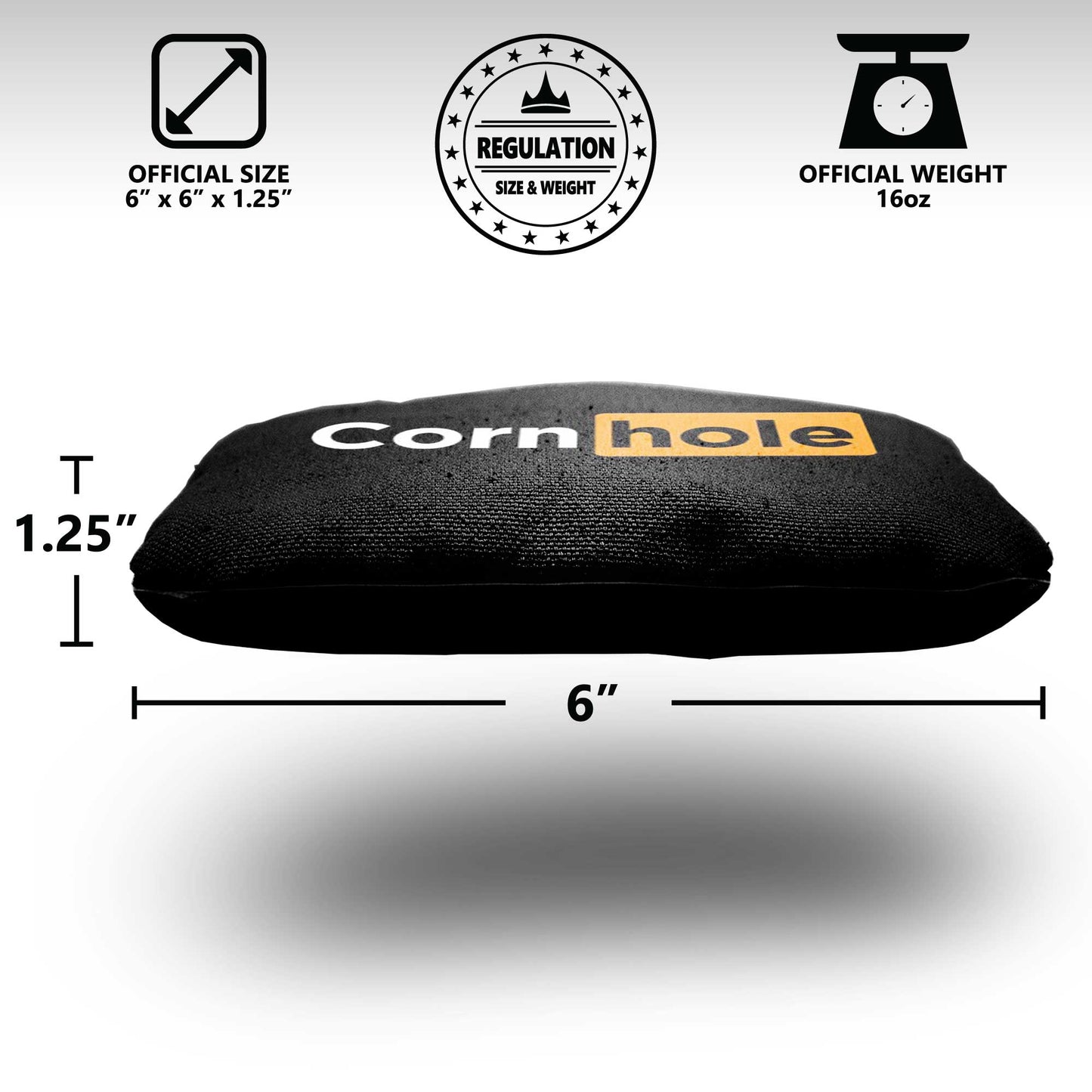 The Cornhubs - 8 Cornhole Bags