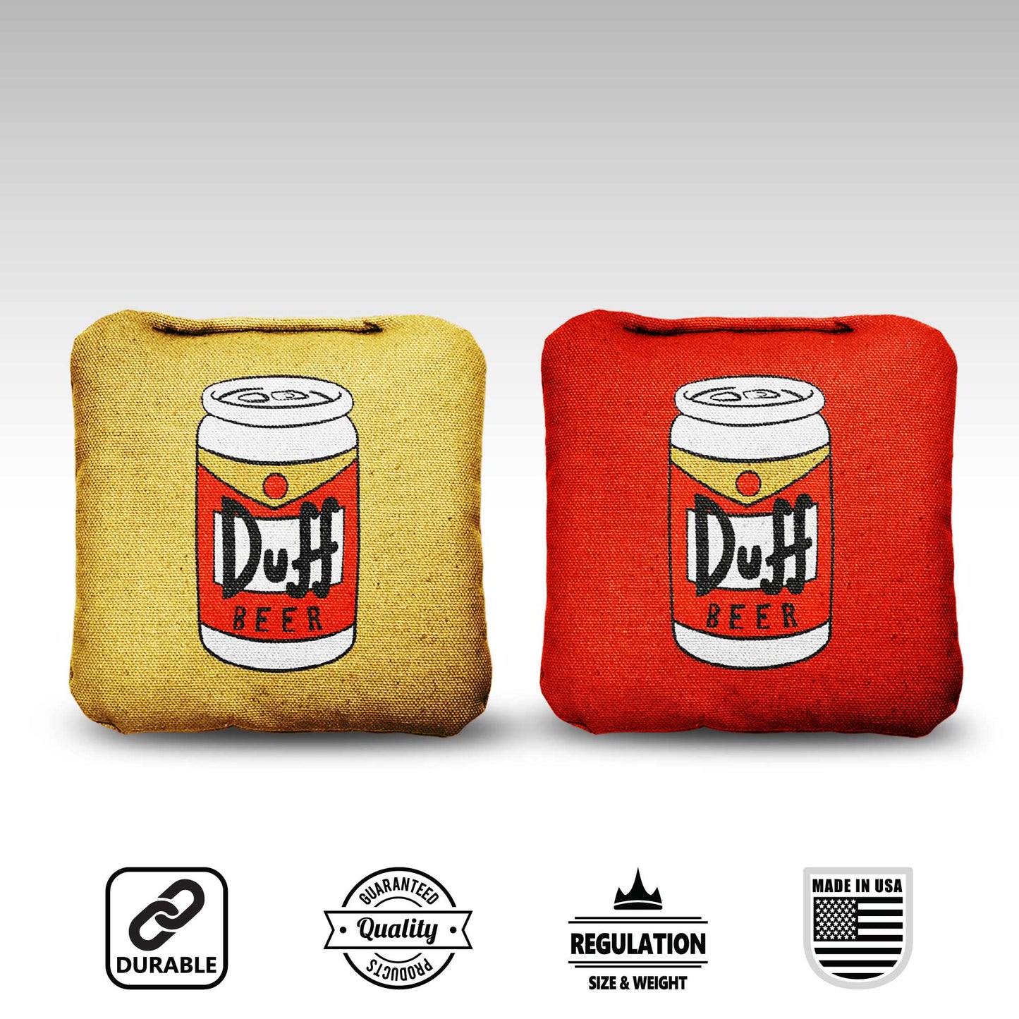 The Duffs - 8 Cornhole Bags