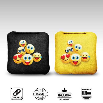 The Emoji's - 8 Cornhole Bags