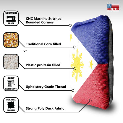 The Filipinos - 8 Cornhole Bags