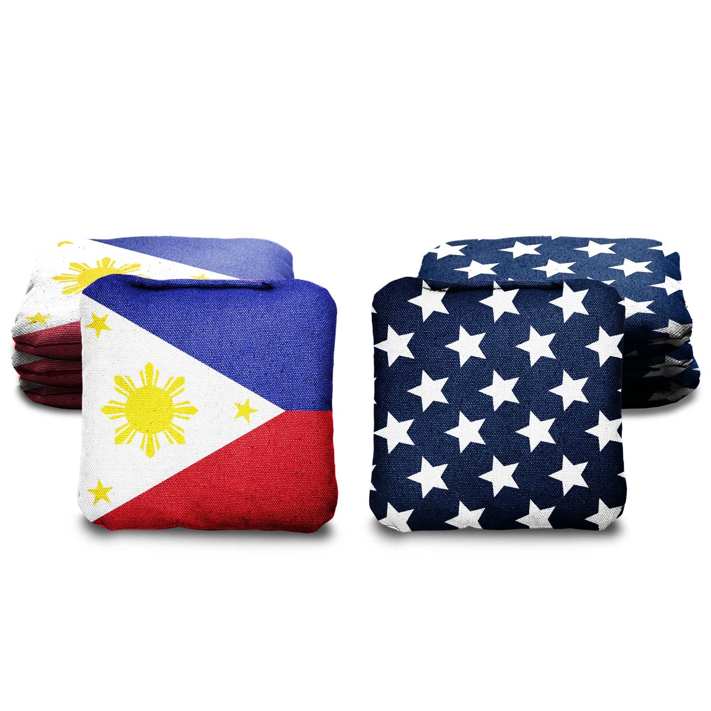 The Filipinos and Mericas - 8 Cornhole Bags
