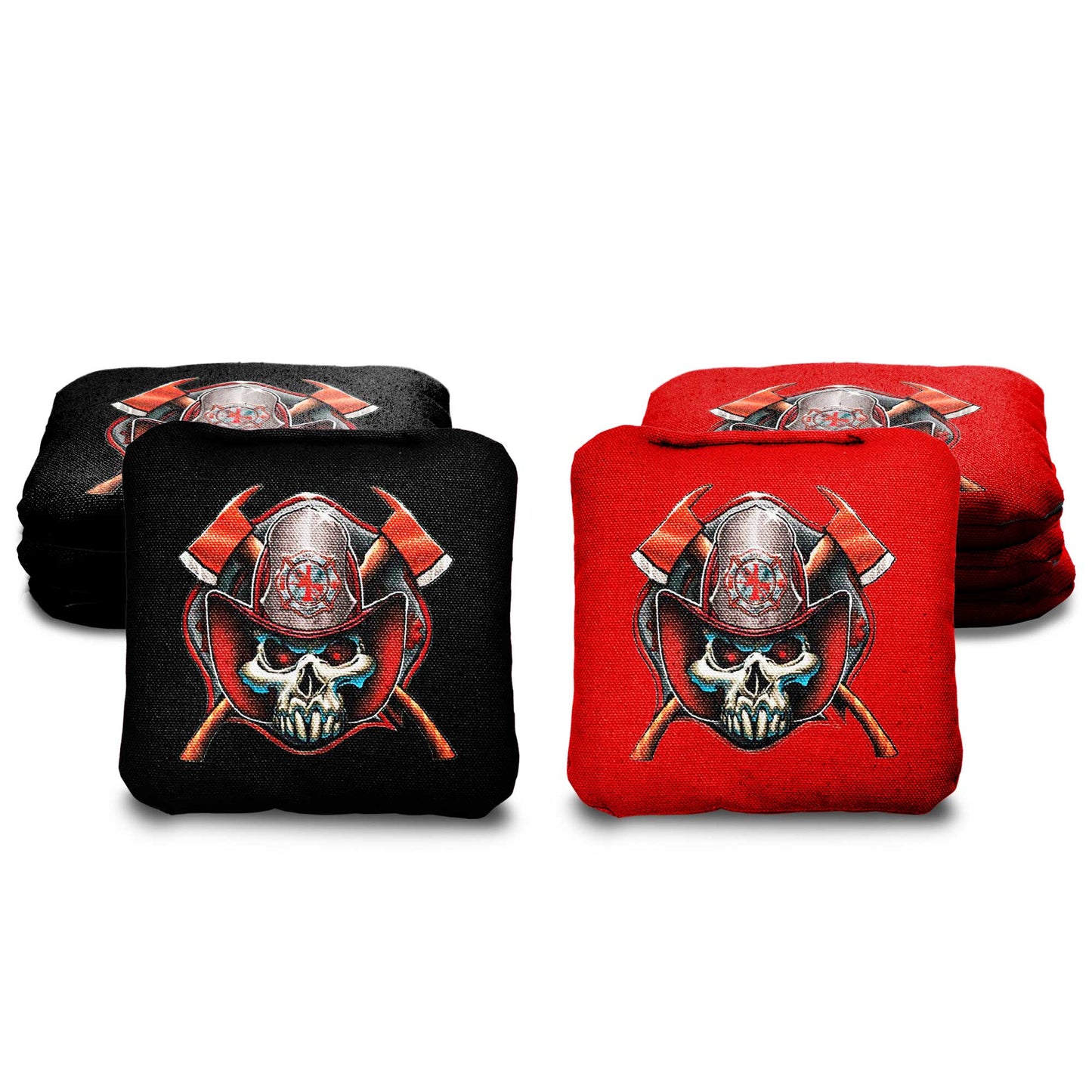 The Fire Skulls - 8 Cornhole Bags