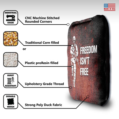 The Freedoms - 8 Cornhole Bags