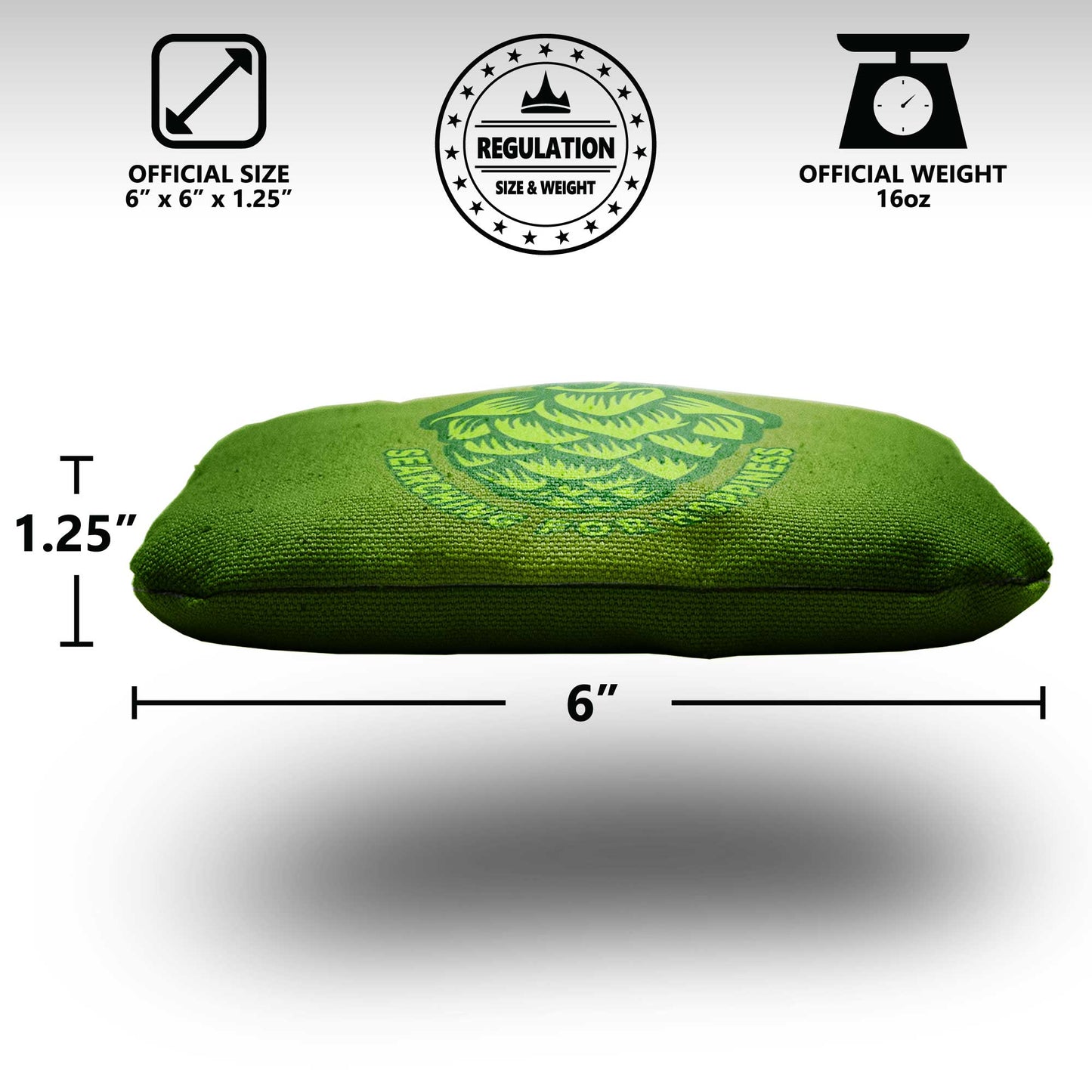 The Hoppiness - 8 Cornhole Bags