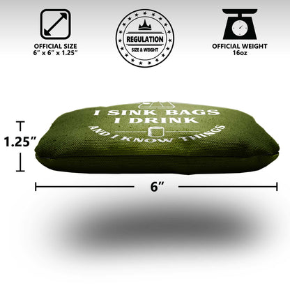 The What I Do's - 8 Cornhole Bags