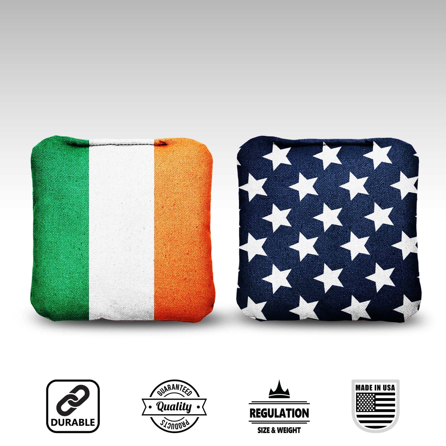 The Irish and Mericas - 8 Cornhole Bags