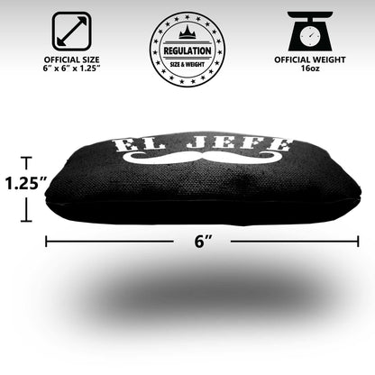 The Jefes - 8 Cornhole Bags