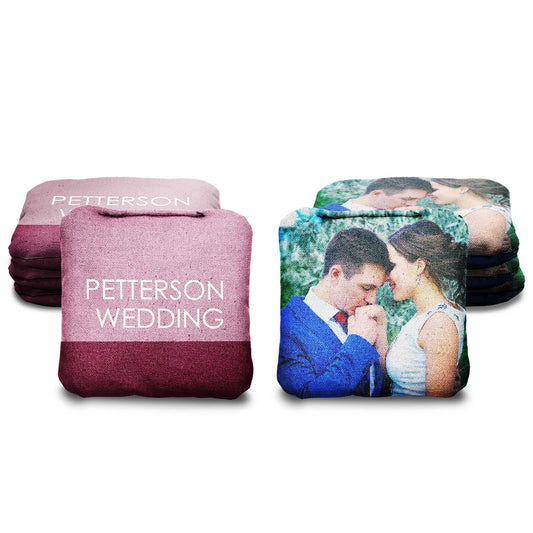 The Love Story's - 8 Cornhole Bags