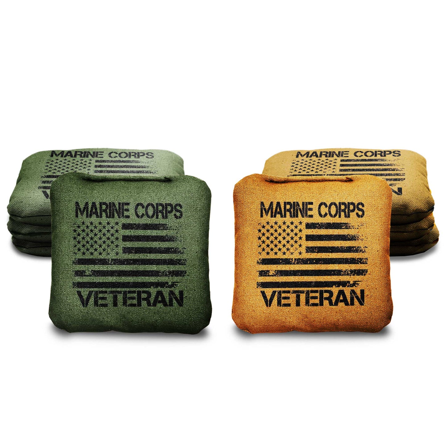 The Marine Vets - 8 Cornhole Bags