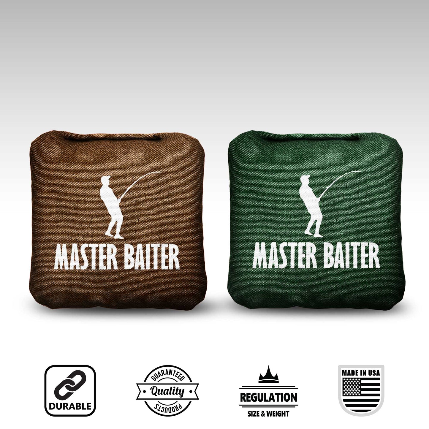 The Master Baiters - 8 Cornhole Bags