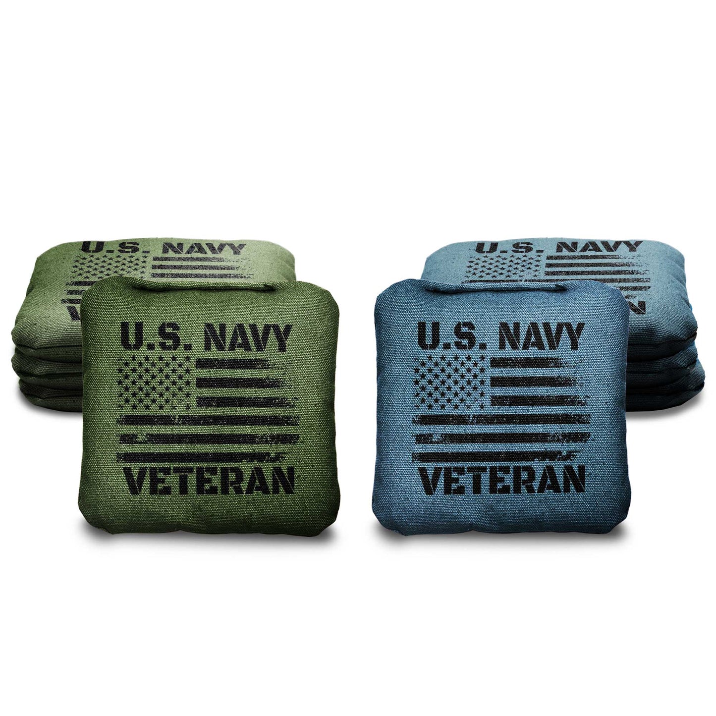 The Navy Vets - 8 Cornhole Bags