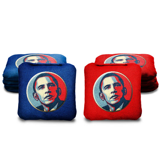 The No Drama Obamas - 8 Cornhole Bags