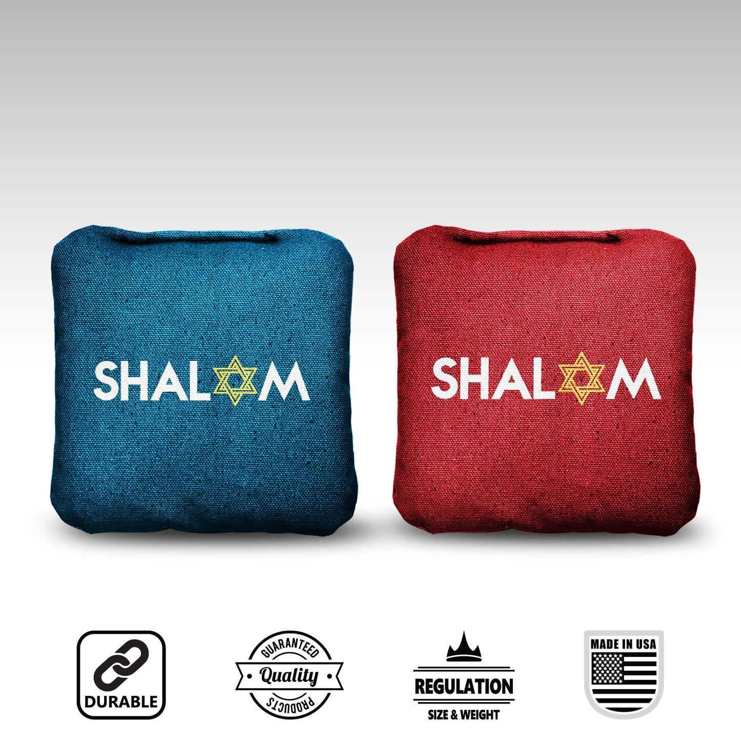 The Shaloms - 8 Cornhole Bags