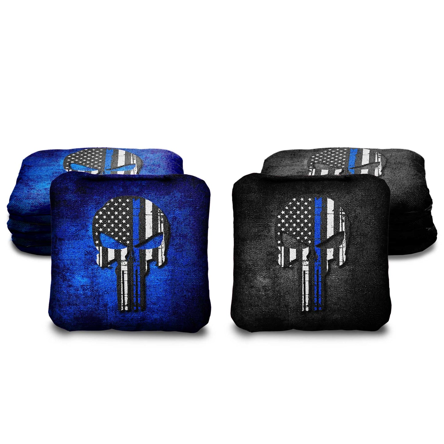 The Thin Blue Lines (Punisher) - 8 Cornhole Bags