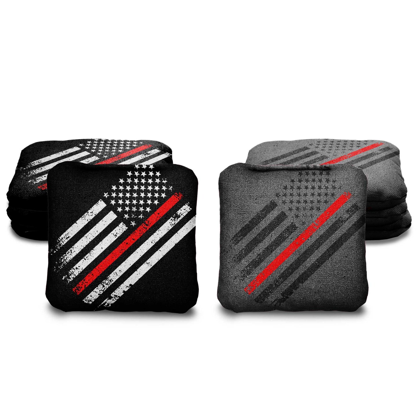 The Thin Red Lines (Flag) - 8 Cornhole Bags