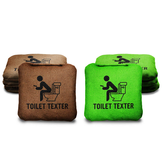 The Toilet Texters - 8 Cornhole Bags