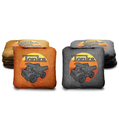 The Tonka Trucks - 8 Cornhole Bags